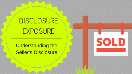 Understanding the sellers disclosure