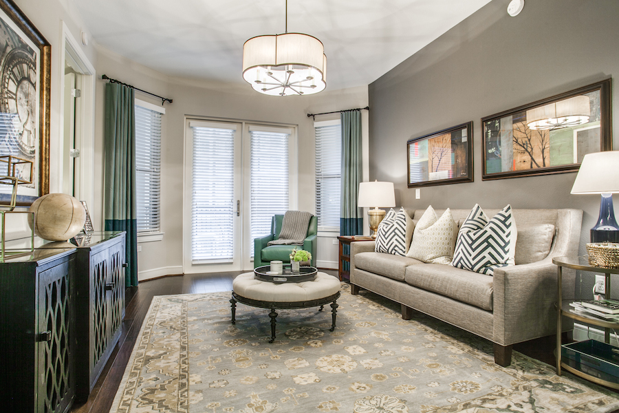 The James River Oaks Living Room