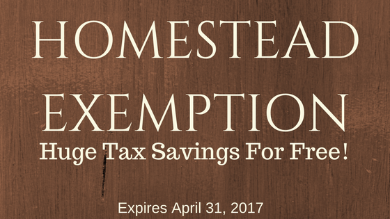 What is a Homestead Exemption