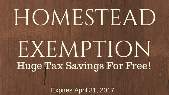 What Is A Homestead Exemption